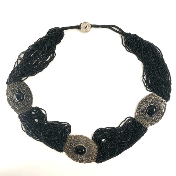 Beaded Concho Belt - Picture 1 of 12